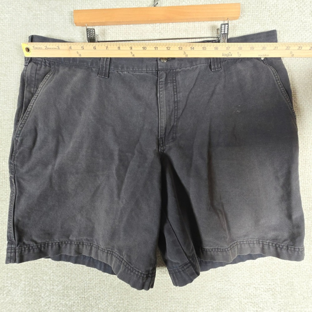 Columbia Sportswear Mens 42 Faded Black Cotton Canvas Utility Hiking Shorts 42 - Picture 4 of 11